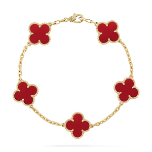 CLOVER | RED BRACELET