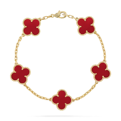 CLOVER | RED BRACELET