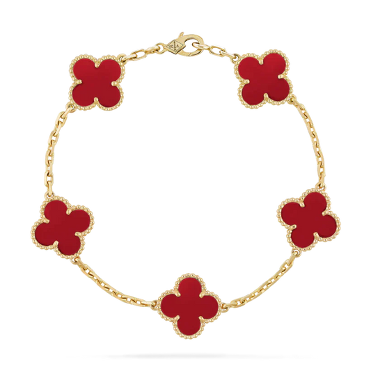 CLOVER | RED BRACELET