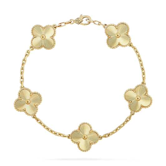 FORTUNATO CLOVER BRACELET | GOLD