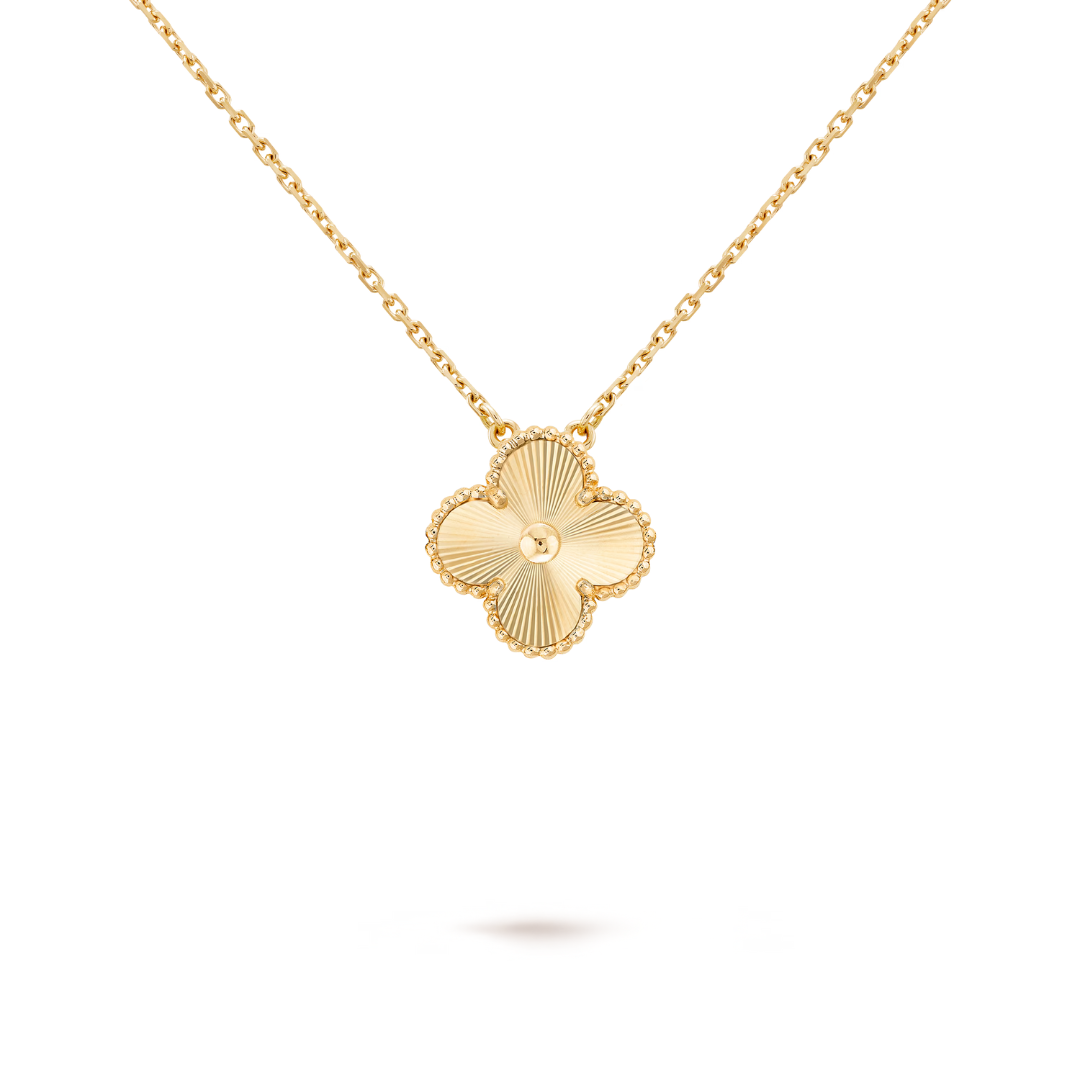 FORTUNE CLOVER NECKLACE | GOLD