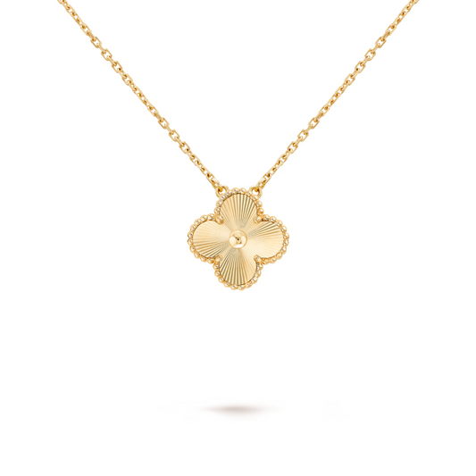 FORTUNE CLOVER NECKLACE | GOLD