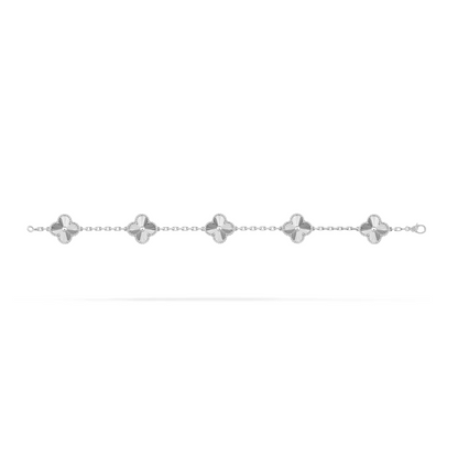 FORTUNATO CLOVER BRACELET | SILVER