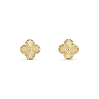 FORTUNE CLOVER EARRINGS | GOLD