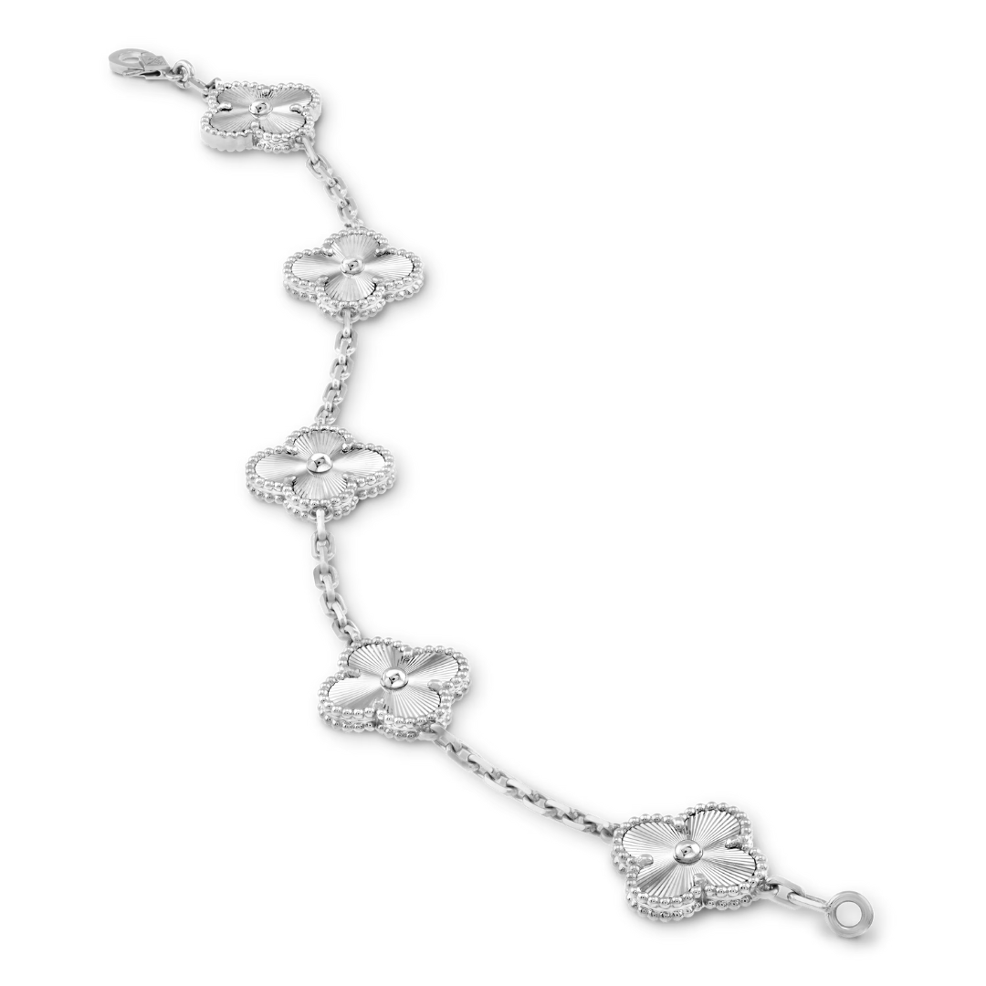 FORTUNATO CLOVER BRACELET | SILVER