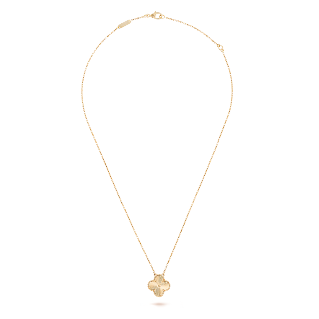 FORTUNE CLOVER NECKLACE | GOLD