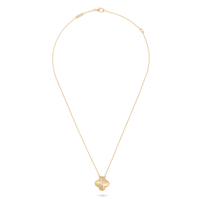 FORTUNE CLOVER NECKLACE | GOLD