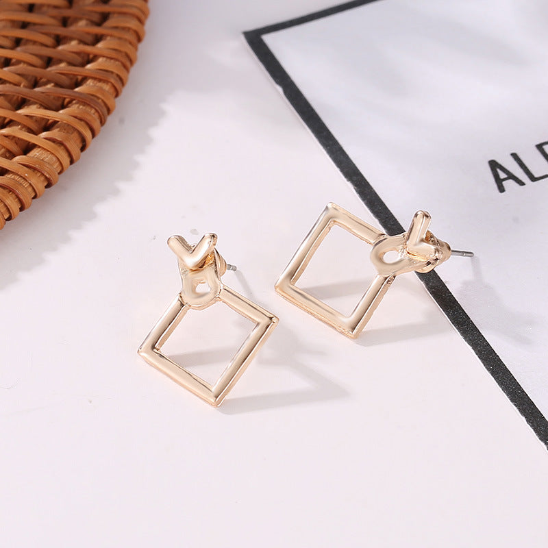 SQUARE | LUXURY SQUARE EARRINGS