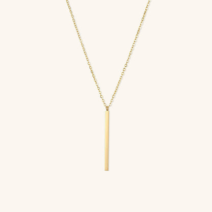 Allison Gold Bar Necklace