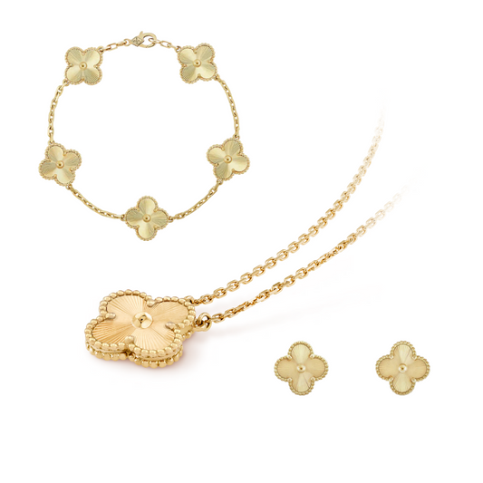 CELESTE CLOVER SET | GOLD