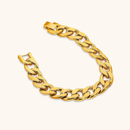 Kayle Gold Chain Bracelet