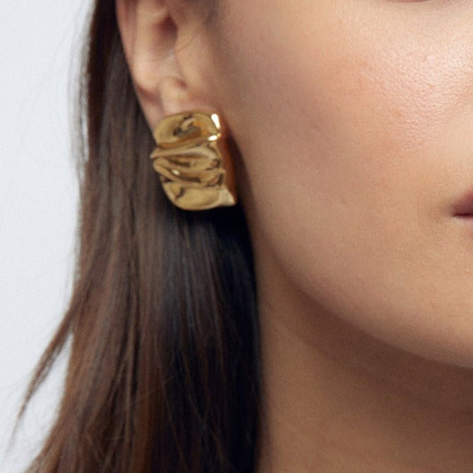 Evette Gold Earrings