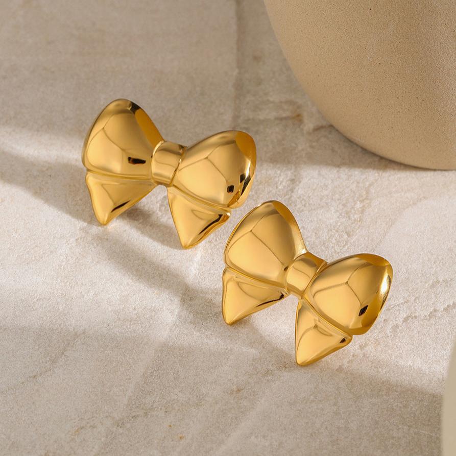 Regina Bow Earrings