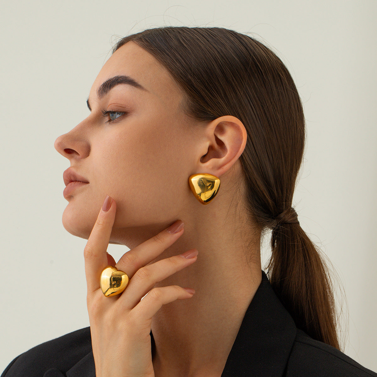 Reagan Gold Earrings