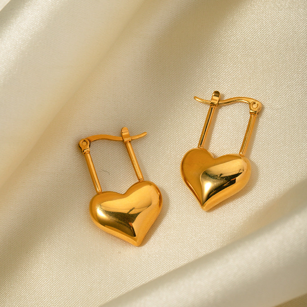 Jessamine Heart Earrings