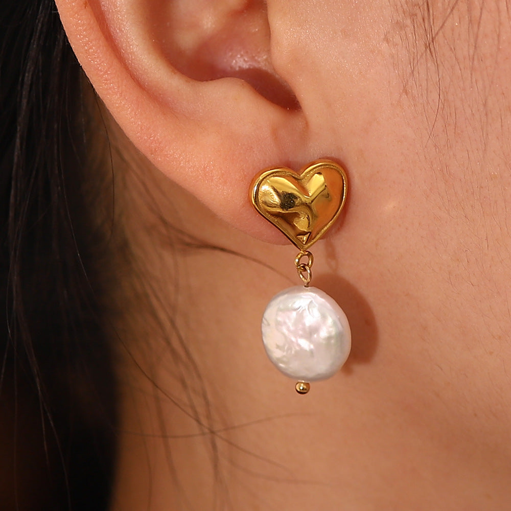 Blanche Freshwater Pearl Earrings