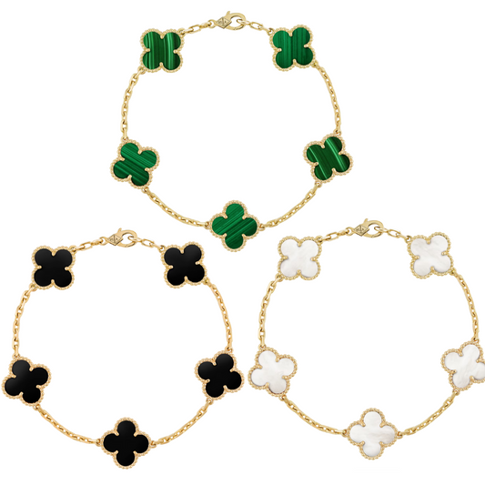 FORTUNE CLOVER BRACELET SET | PROSPERITY