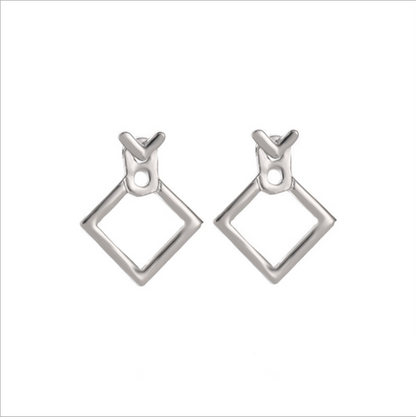 SQUARE | LUXURY SQUARE EARRINGS